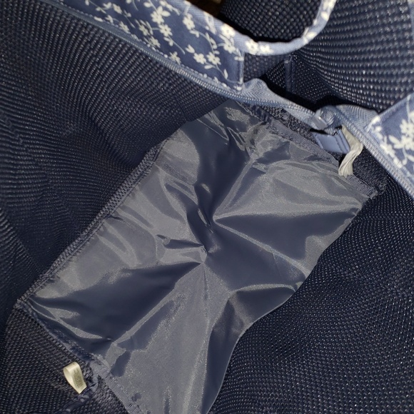 Blue Floral Tote Bag - Picture 5 of 5